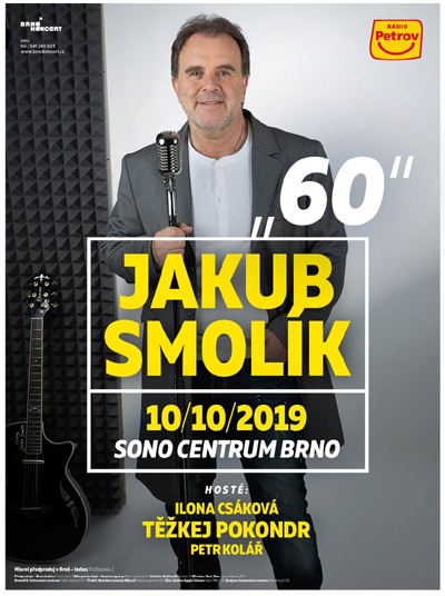 10.10.2019 - Jakub Smolík 60 - Narozeninový koncert / Brno