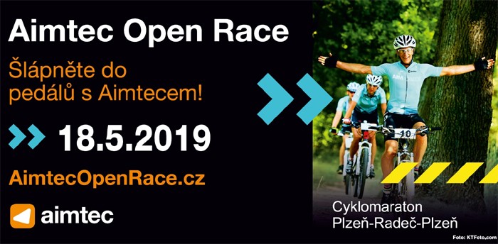 18.05.2019 - AIMTEC Open Race - Cyklomaraton Plzeň-Radeč-Plzeň