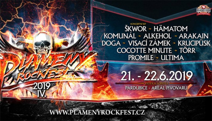 21.06.2019 - Plameny Rockfest 2019 - Pardubice