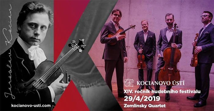 29.04.2019 - ZEMLINSKY QUARTET - Koncert / Ústí nad Orlicí