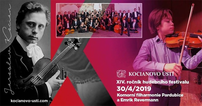 30.04.2019 - Komorní filharmonie Pardubice a Emrik Revermann / Ústí nad Orlicí