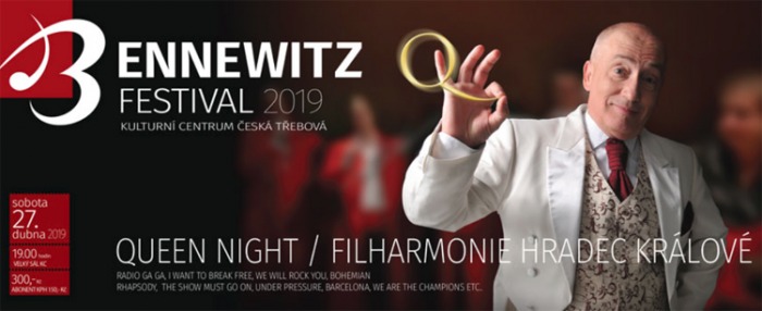 27.04.2019 - BENNEWITZ: Queen night - Filharmonie Hradec Králové / Česká Třebová