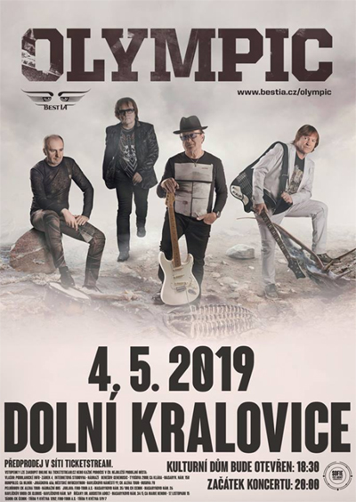 04.05.2019 - OLYMPIC - Koncert / Dolní Kralovice