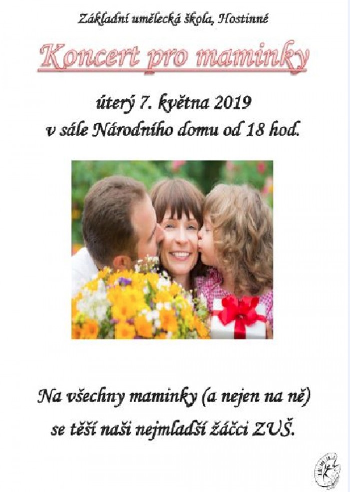 07.05.2019 - Koncert pro maminky - ZUŠ Hostinné