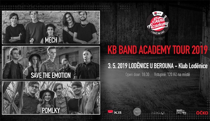 03.05.2019 - KB Band Academy Tour - Loděnice u Berouna