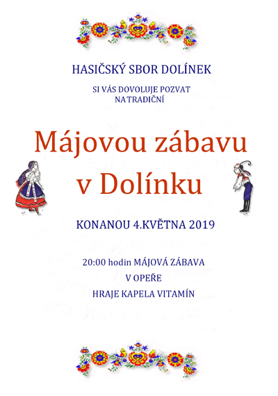 04.05.2019 - Májová zábava  - Dolínek