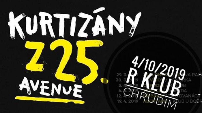 04.10.2019 - Kurtizány z 25. Avenue - Koncert  / Chrudim