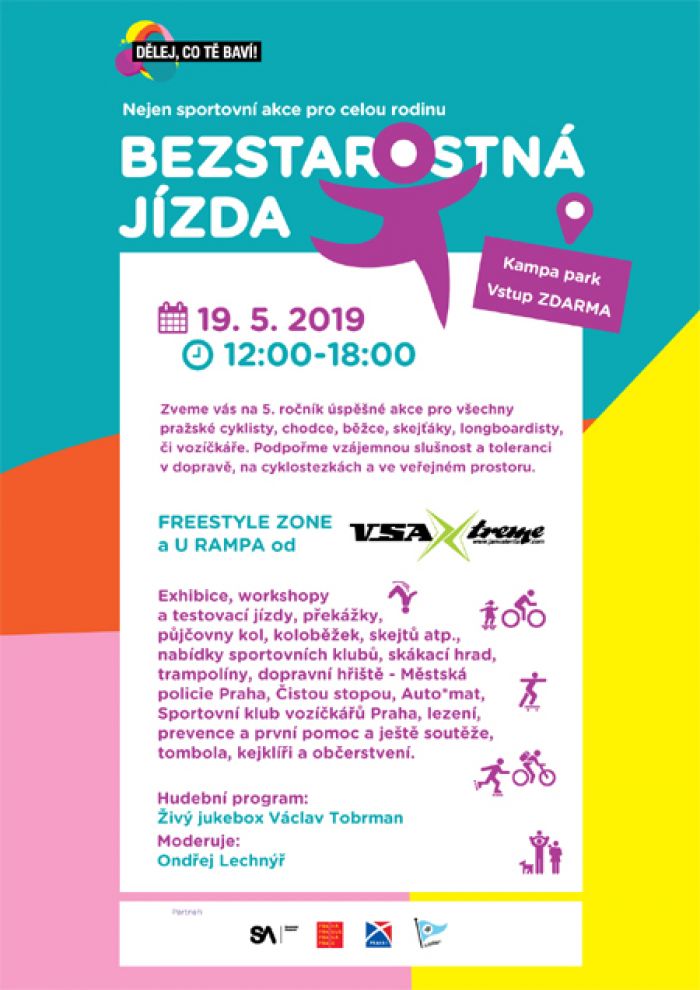 19.05.2019 - BEZSTAROSTNÁ JÍZDA - Praha