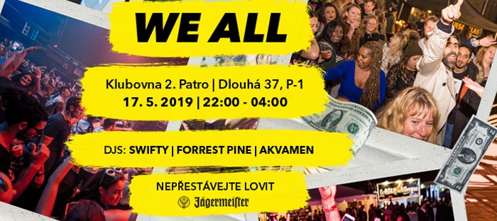 17.05.2019 - WE ALL Swifty, Forrest Pine, Akvamen - Praha