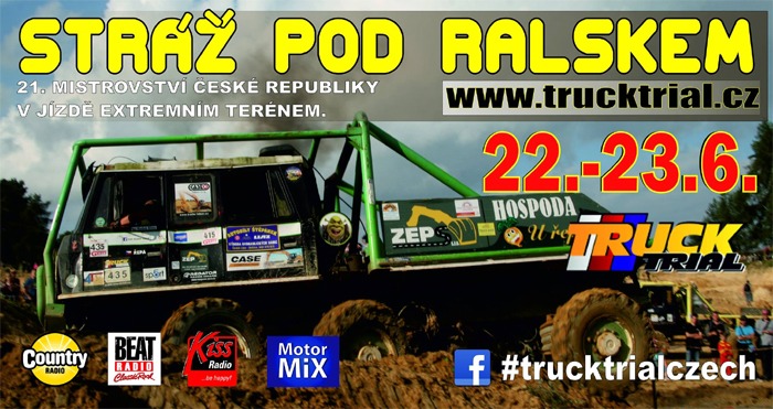 22.06.2019 - 21. Mistrovství ČR v Truck trialu - Stráž pod Ralskem
