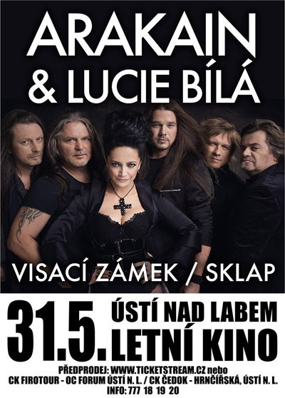 31.05.2019 - Arakain & Lucie Bílá - Koncert / Ústí nad Labem