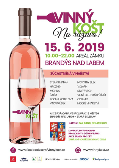 15.06.2019 - Vinný košt na růžovo / Brandýs nad Labem