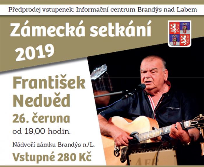 26.06.2019 - Zámecké setkání - František Nedvěd / Brandýs nad Labem