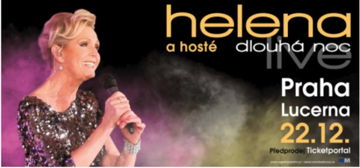 22.12.2019 - Helena Dlouhá noc live - Koncert / Praha
