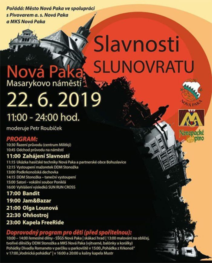 22.06.2019 - SLAVNOSTI SLUNOVRATU - Nová Paka
