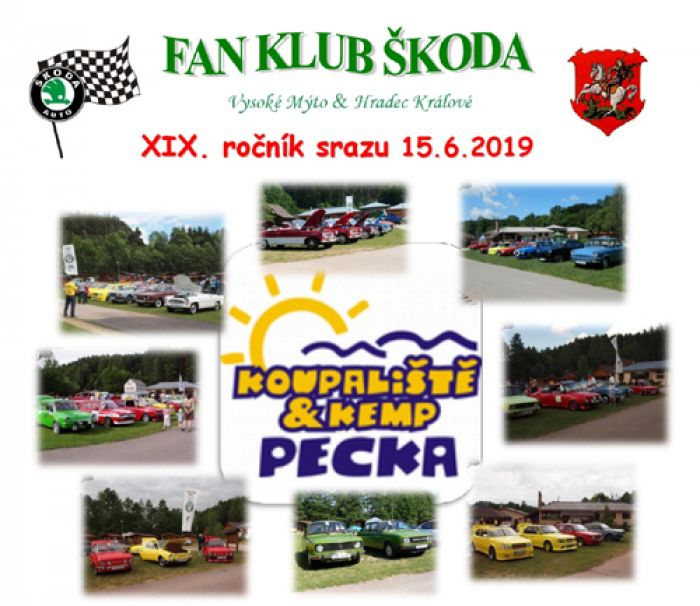 15.06.2019 - Sraz Fan Club Škoda - Pecka