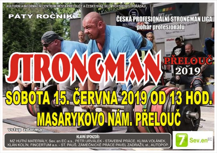 15.06.2019 - 5. ročník STRONGMAN 2019 - Přelouč