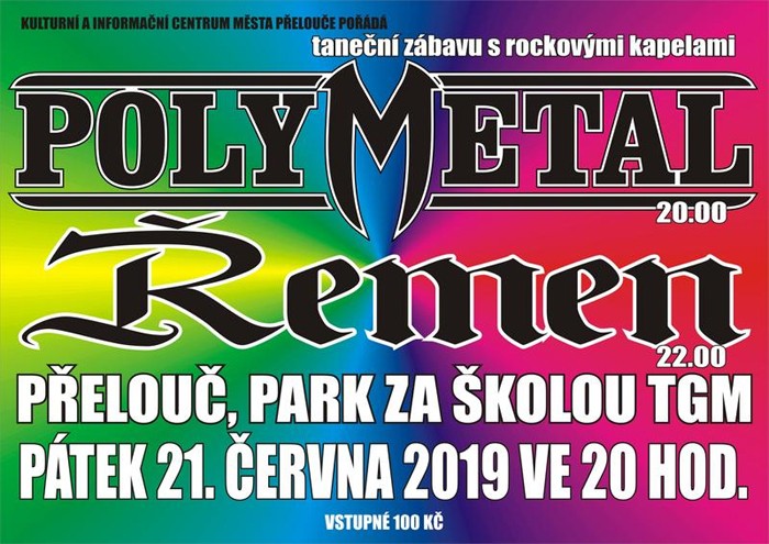 21.06.2019 - POLYMETAL + ŘEMEN - Koncert / Přelouč