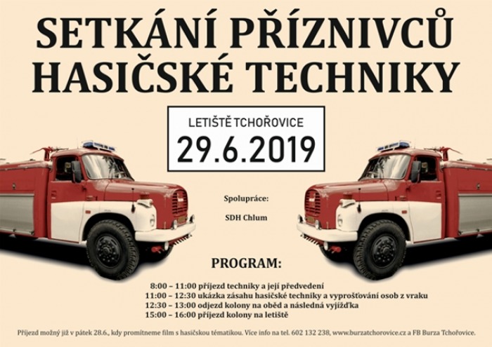 28.06.2019 - Sraz příznivců hasičské techniky - Tchořovice 