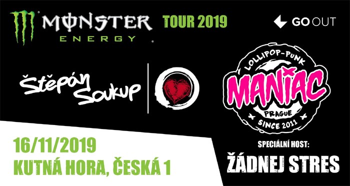 16.11.2019 -  Monster tour 2019 - Koncert / Kutná Hora 