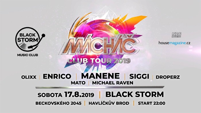 17.08.2019 - MANENE & Mácháč Club Tour - Havlíčkův Brod 