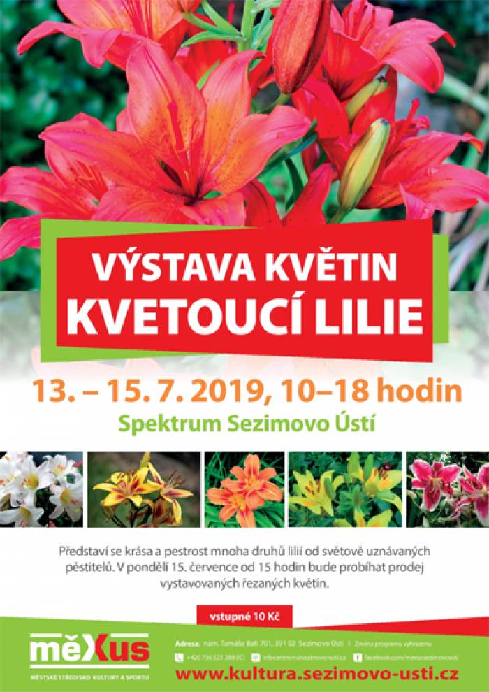 13.07.2019 - Kvetoucí lilie - Výstava / Sezimovo Ústí