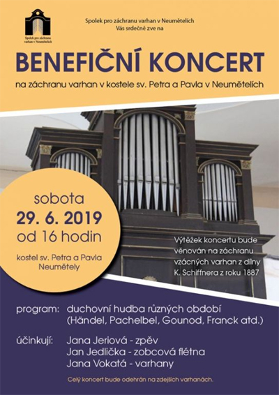 29.06.2019 - Benefiční koncert - Neumětely