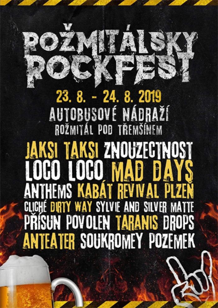 23.08.2019 - Rožmitálský rockfest 2019