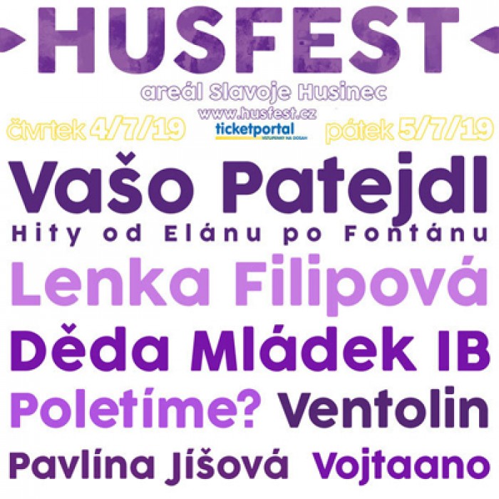 04.07.2019 - HUSFEST 2019 - Husinec