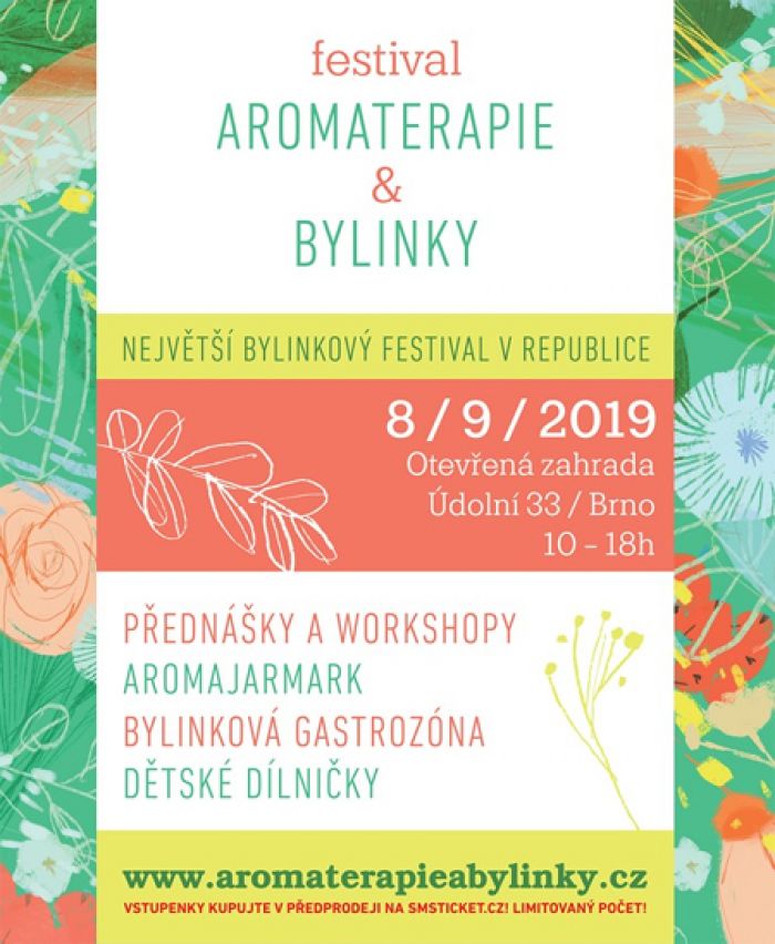 08.09.2019 - Festival Aromaterapie & Bylinky 2019 - Brno