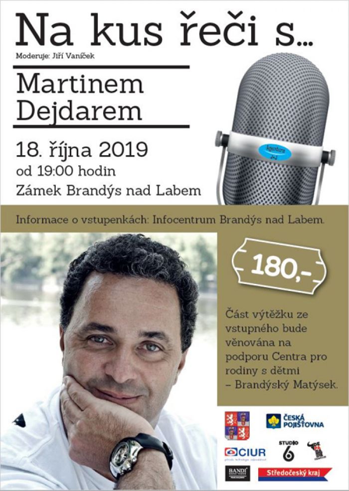 18.10.2019 - Na kus řeči s... Martinem Dejdarem - Brandýs nad Labem