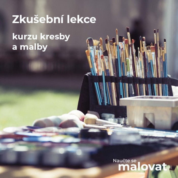 27.08.2019 - Zkušební lekce kresby a malby - Praha