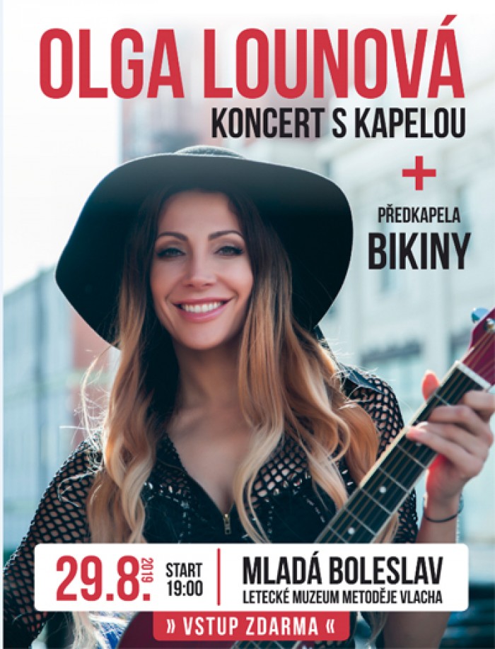 29.08.2019 - Olga Lounová - Koncert / Mladá  Boleslav
