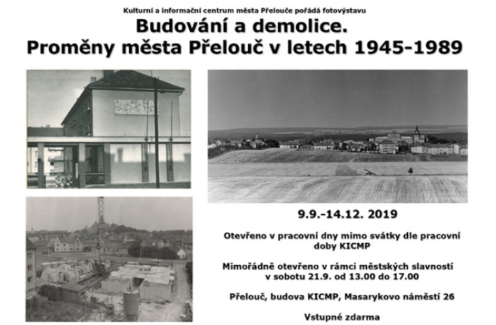 09.09.2019 - Budování a demolice - Fotovýstava / Přelouč