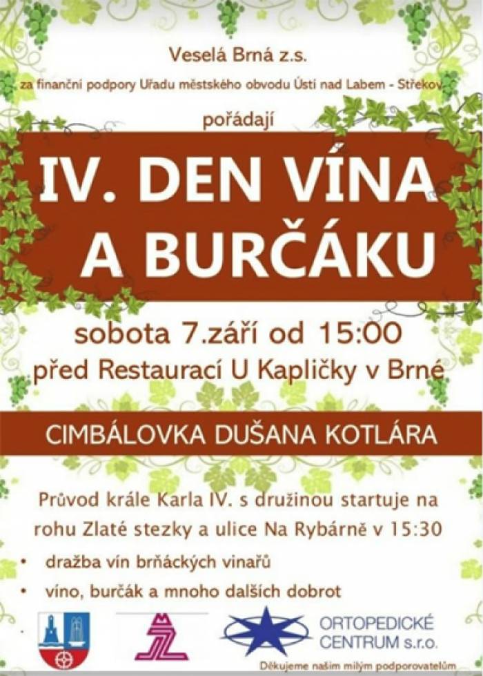 07.09.2019 - Cimbálovka Dušana Kotlára doprovodí Karla IV. - Brná nad Labem