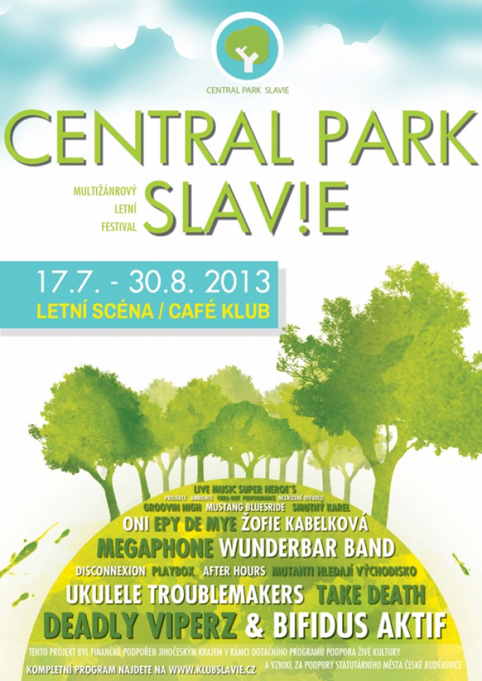 17.07.2014 - Central Park Slavie - letní multižánrový festival pod širým nebem