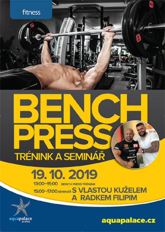19.10.2019 - Bench press trénink + seminář - Čestlice