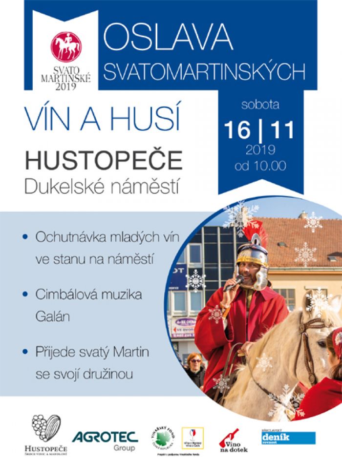 16.11.2019 - Oslava svatomartinských vín a husí 2019 - Hustopeče