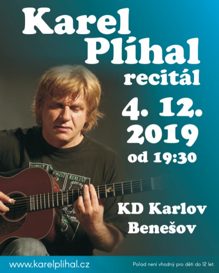 04.12.2019 - Karel Plíhal - Recitál / Benešov