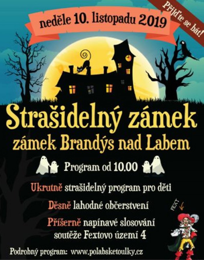 10.11.2019 - Strašidelný zámek - Pro děti / Brandýs nad Labem