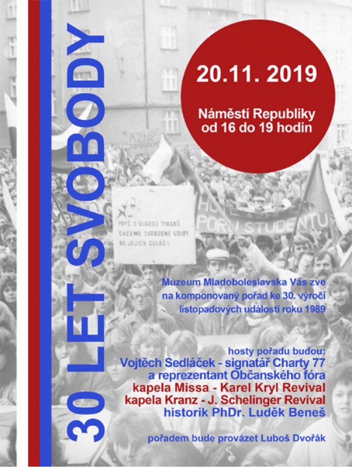 20.11.2019 - 30 let svobody - Koncert / Mladá Boleslav