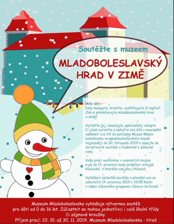 01.11.2019 - Hrad v zimě - soutěž pro děti / Mladá Boleslav