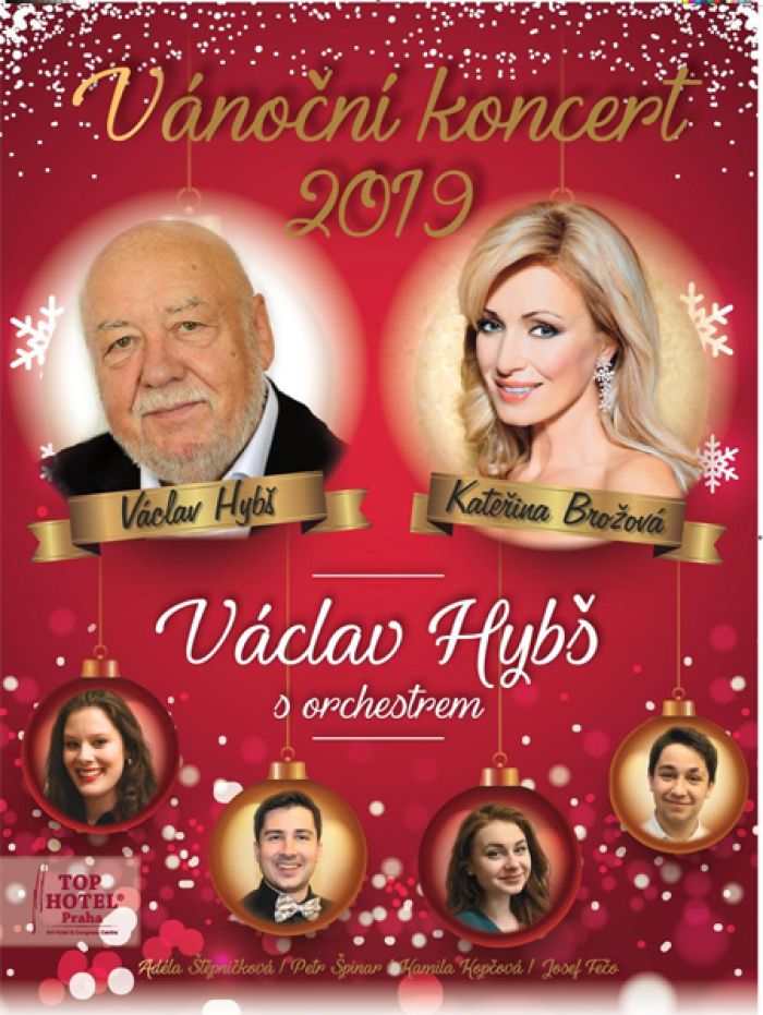 10.12.2019 - Václav Hybš s orchestrem - Vánoční koncert / Teplice