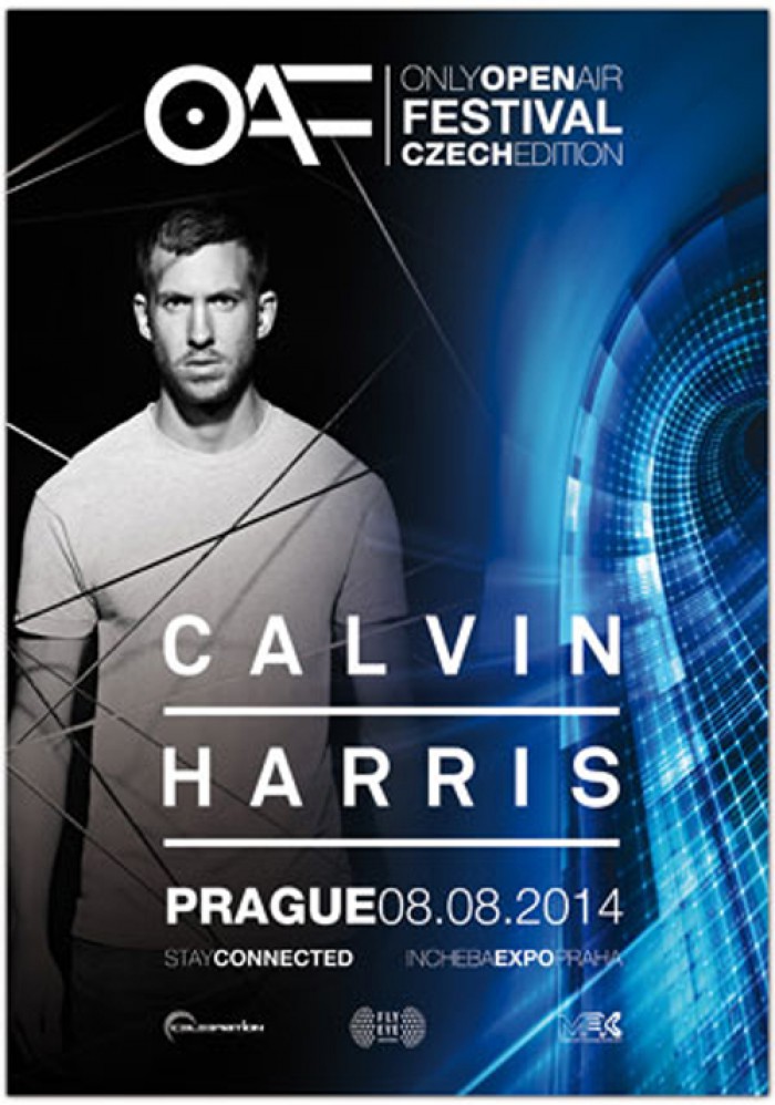 08.08.2014 - CALVIN HARRIS - ONLY OPEN AIR FESTIVAL 2014 - Praha