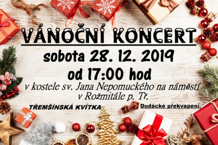 28.12.2019 - Třemšínská kvítka - Vánoční koncert / Rožmitál pod Třemšínem