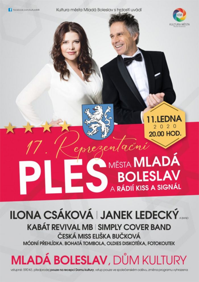 11.01.2020 - 17. Reprezentační ples / Mladá Boleslav