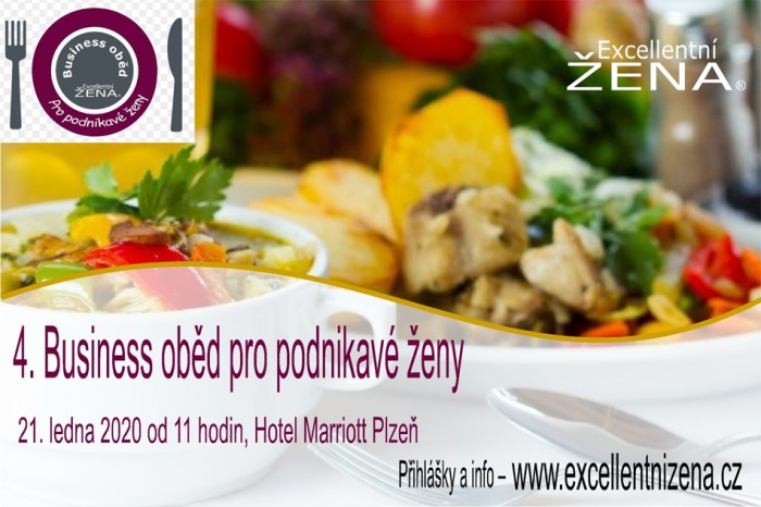 21.01.2020 - 4. Business oběd pro podnikavé ženy - Plzeň