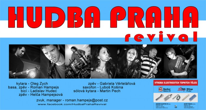 23.07.2014 - HUDBA PRAHA revival - letní středeční koncert - Přelouč