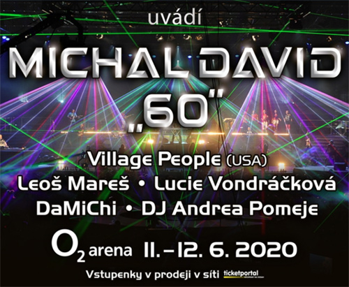 11.06.2020 - MICHAL DAVID - 60 / Praha