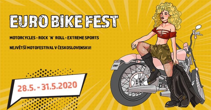 28.05.2020 - Euro Bike Fest 2020 - Pasohlávky
